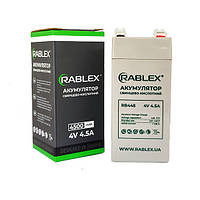 Акумулятор Rablex 4V/4.5 Ah свинцево-кислотний