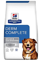 Корм Hill's PD Derm Complete (Хиллс при пищевой аллергии и атопическом дерматите) 4кг