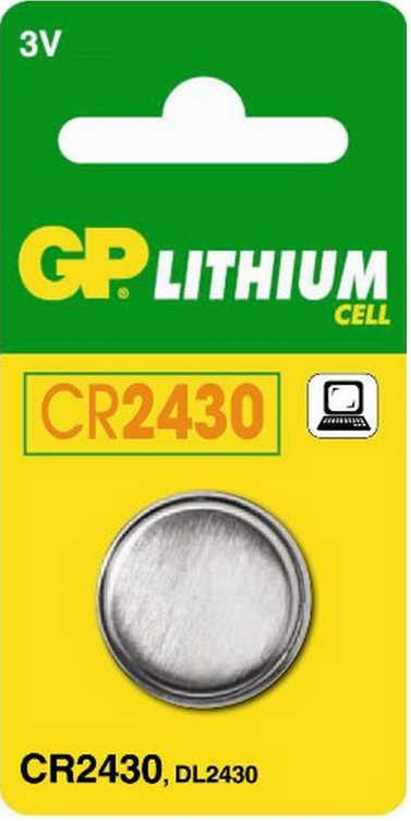 Батарейка GP CR2430-U5 Lithium CR2430 3V диска