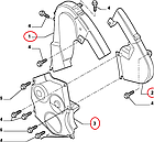 Захист ремня ГРМ на Fiat Ducato 244, Peugeot Boxer, Citroen Jumper (2002-2006) 2.0JTD/HDi, 9628959180, 0320N5, фото 4
