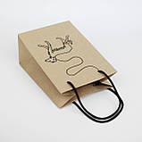 Краф Подарункові Пакети 150*90*210 Дитячі подарункові пакети з ручками шнурками, фото 7