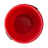 Відро пластикове 7 літрів кольорове Ø 23.5 см h=25 см (ПРОМСАНТЕХПЛАСТ), фото 2