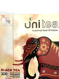 Цейлонський чай у пакетиках чорний Unitea 100 шт.