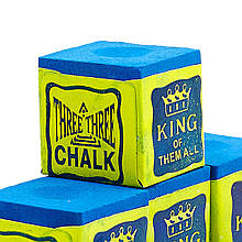 Крейда для більярду KS-TC144 NORVA TRIANGLE синій