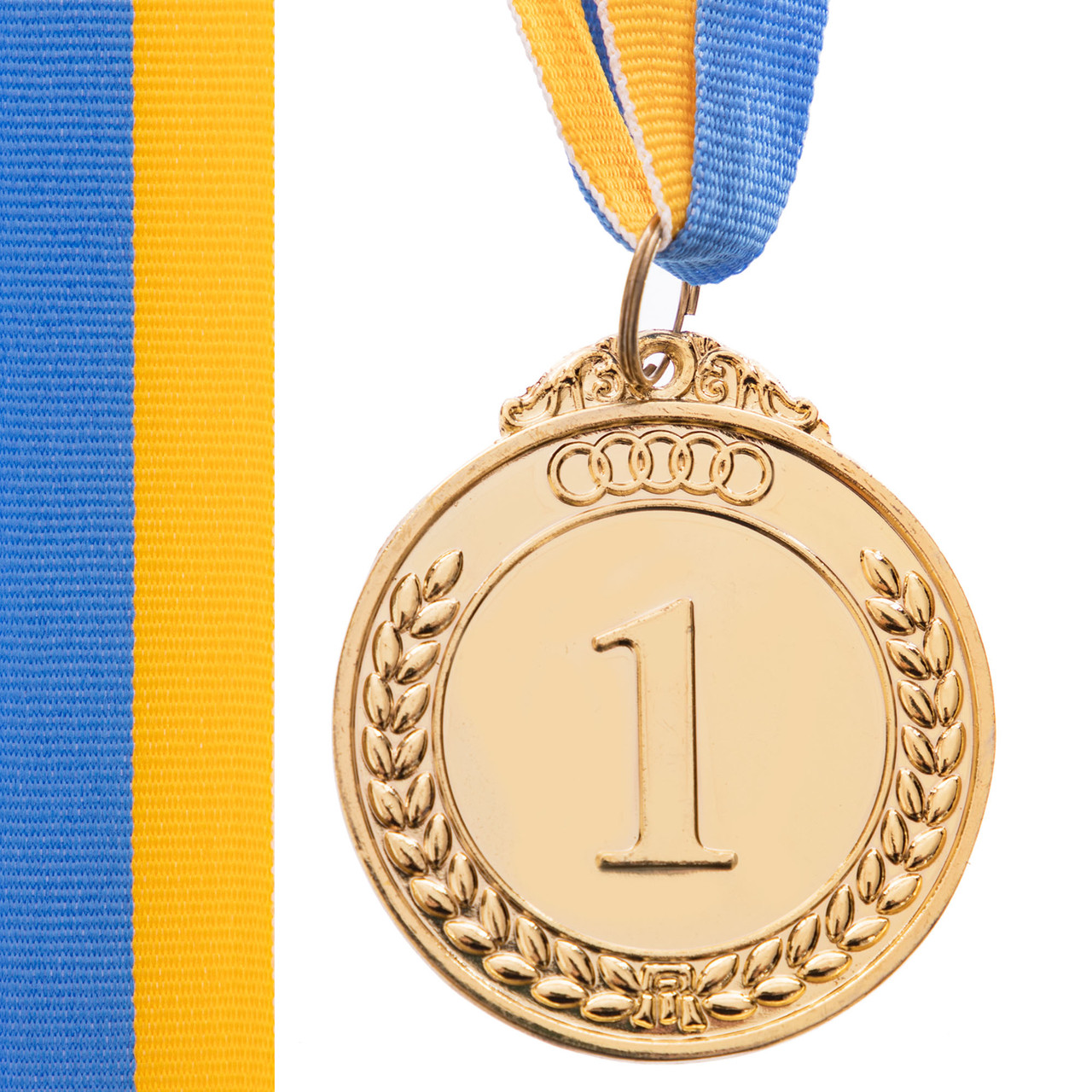 Медаль спорт d-5см C-4333-1 золото START (27g, с лентой)