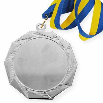 Медаль спорт Д-83 Ø70мм срібло / 2 місце