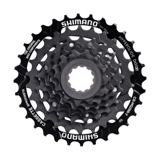 Касета CS-HG200-7 SHIMANO 7 зірок 12-32T OEM чорний