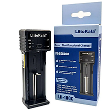 Зарядний пристрій Liitokala Lii-100C універсальний Ni-Mh/Ni-Cd/Li-ion/USB/Power Bank/LED/Box