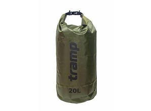 Гермомішок TRAMP PVC Diamond Rip-Stop 20л оливковий TRA-113-olive