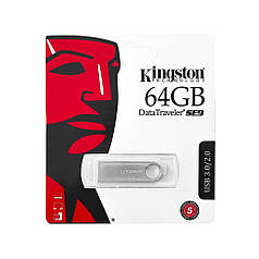 Флешка Kingston DataTraveler SE9 64 Гб метал