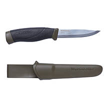 Ніж Morakniv Companion Green HeavyDuty MG 22,4/10,4 см вуглецева сталь зелений