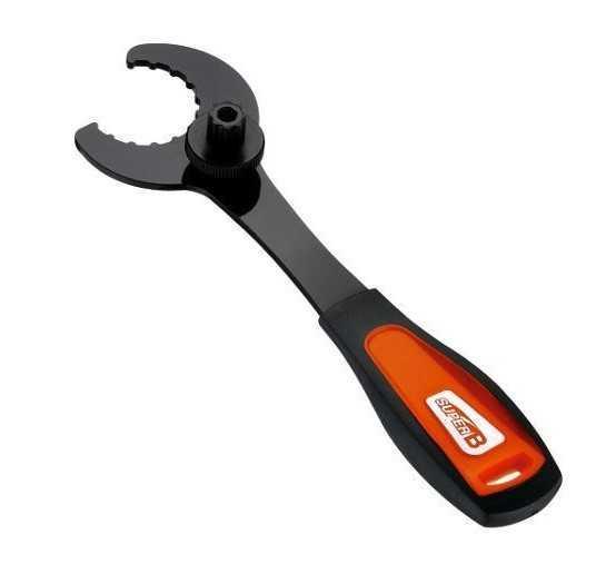 Знімач каретки TB-8919 SuperB для каретки типу BB30 Shimano HollowtechⅡз ключем для гайки шатунів