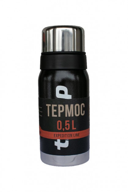 Термос Tramp 0,5 л Expedition Line чорний TRC-030-black НЕКОНДИЦИЯ