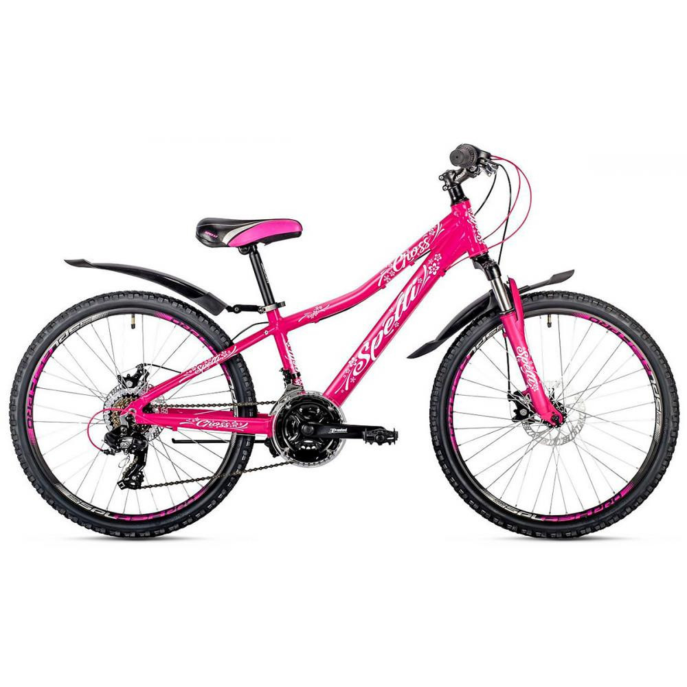 Велосипед SPELLI CROSS GIRL 24" розовый