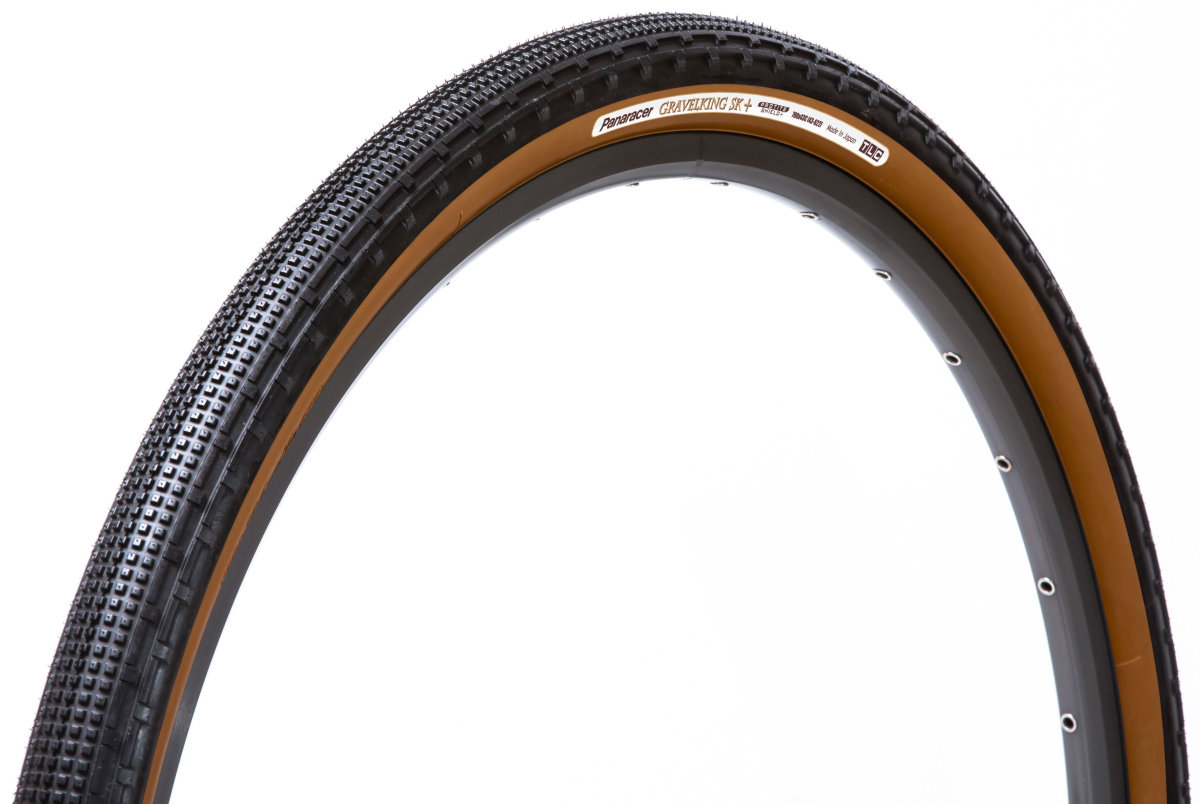 Покришка Panaracer 700x35C GravelKing SK Plus складана 420г чорний/коричневий