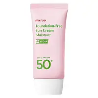 Manyo Factory Foundation-Free Sun Cream Moisture SPF 50+ PA++++ pa cолнцезащитный тонирующий крем 50 мл