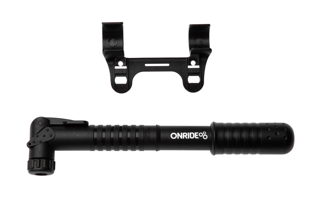 Насос ONRIDE Load компактний макс.тиск: 100psi/6.9Bar AV/FV пластиковий чорний, фото 1