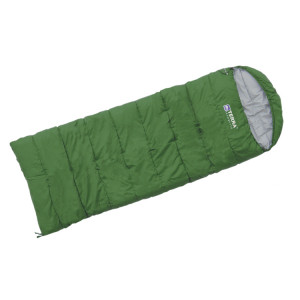 Спальник Terra Incognita Asleep 300 "ковдра" з капюшоном правий (R) зелений