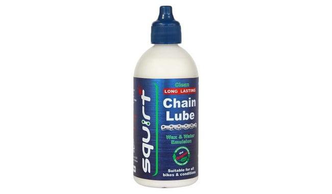 Мастило Squirt Long Lasting Chain Lube для ланцюга парафінове сухе стійке 120 мл, фото 1