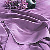 Вафельне покривало Піке в розмірі 195*220 см., мереживо, бузкового кольору, 100% Бавовна, Туреччина Dervisoglu, фото 2
