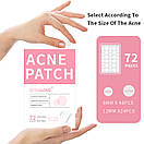 Патчі від прищів Sersanlove ACNE PATCH (з азійською центелою) 72 штуки, фото 5