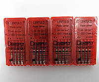 Каналонаполнители Lentulo Dentsply Maillefer, длина 21-29мм, 4шт./уп размер 1,2,3,4 (25-30-35-40)