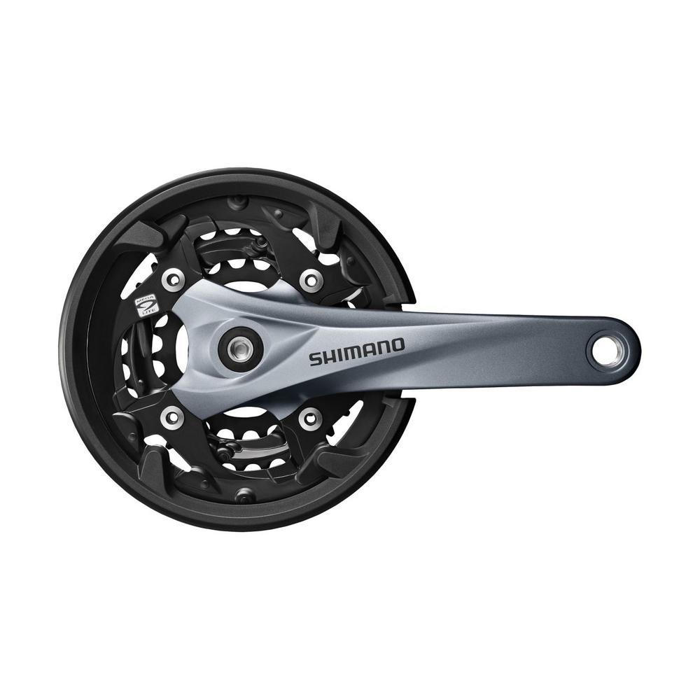 Шатуни комплект FC-3000 SHIMANO SQ L ACERA 22/30/40T алюміній під квадрат 175мм сірий OEM