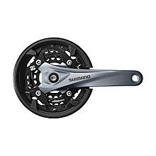 Шатуни комплект FC-3000 SHIMANO SQ L ACERA 22/30/40T алюміній під квадрат 175мм сірий OEM