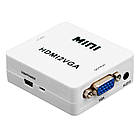 Конвертер HDMI в VGA, зі звуком