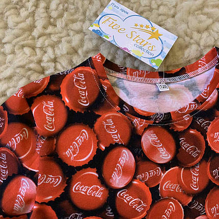 Дитяча футболка Coca-Cola Five Stars 10694-110р, фото 3
