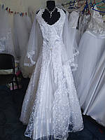 Весільна сукня  48-50 розміру, б/в, цiна 950 гривень