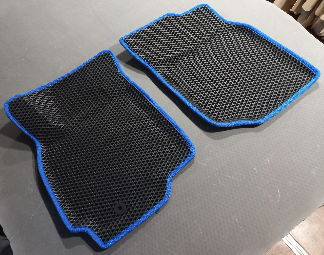 3D килимки EvaForma передні на Mitsubishi Lancer 9 '04-09, 3D килимки EVA