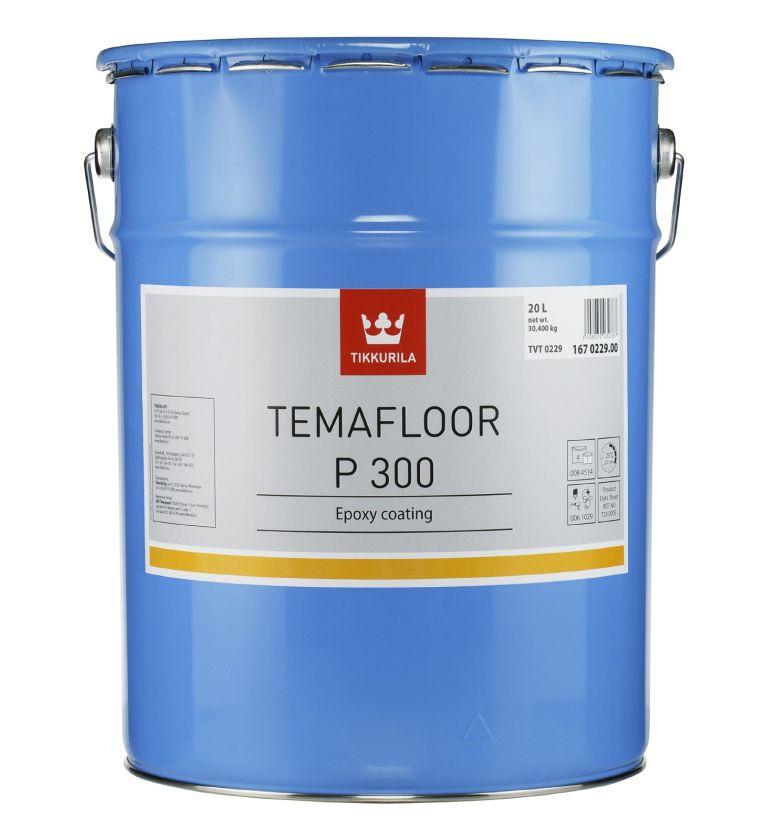 Tikkurila Temafloor P 300 - двокомпонентне епоксидне покриття для бетонної підлоги (База TLH), 10 л