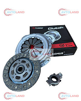 Комплект зчеплення ВАЗ 2108-099, 2113-15 (диск натискний, ведимий, підшипник) кор. уп.