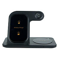 Зарядное беспроводное устройство для телефона\iPhone (быстрая) со шнуром тайп-си (15 Вт | 3A) | Proda (белый)