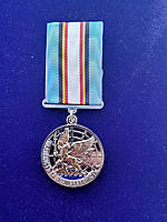 Медаль 60 років 40-й Кримській радіотехнічній бригаді ЗСУ