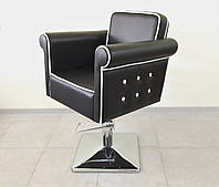 Перукарське крісло Art Deco гідравліка квадрат.