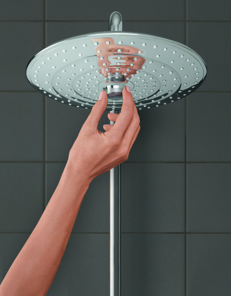 Верхний душ с настенным кронштейном Grohe Euphoria (26458000) - фото 6 - id-p1864119177