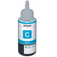 Чернила для струйного принтера Epson L100 Cyan ink bottle 70 мл C13T66424A