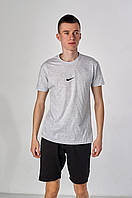 Чоловіча футболка Nike, сірого кольору