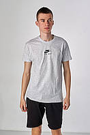 Чоловіча футболка Nike, сірого кольору