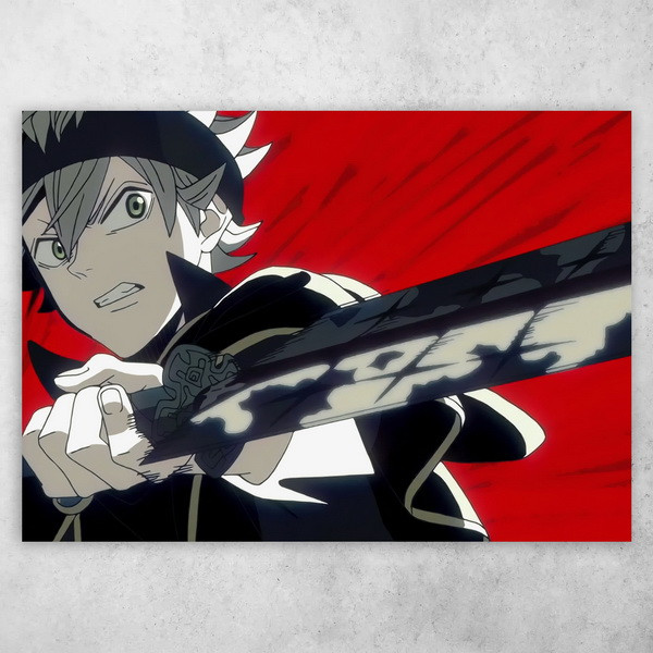 Аніме плакат постер "Чорна конюшина / Black Clover" №19, фото 1