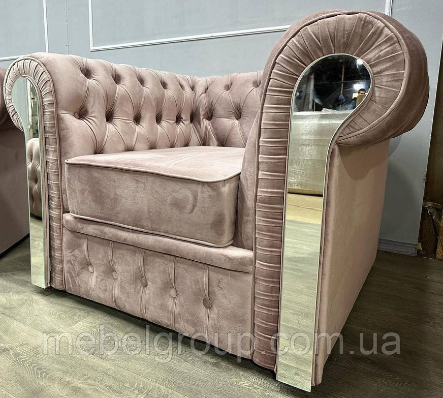 Крісло Честерфілд 120x100x85
