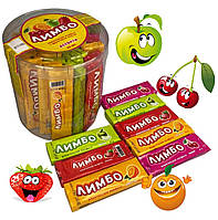 Упаковка жувальних цукерок "ЛІМБО" асорті 40шт.