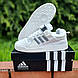 Чоловічі Кросівки Adidas Forum Low Bad Bunny White Grey 42-44, фото 4