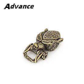 Міць і Сила: Застібка для браслетів із паракорду (Голова ведмедя)