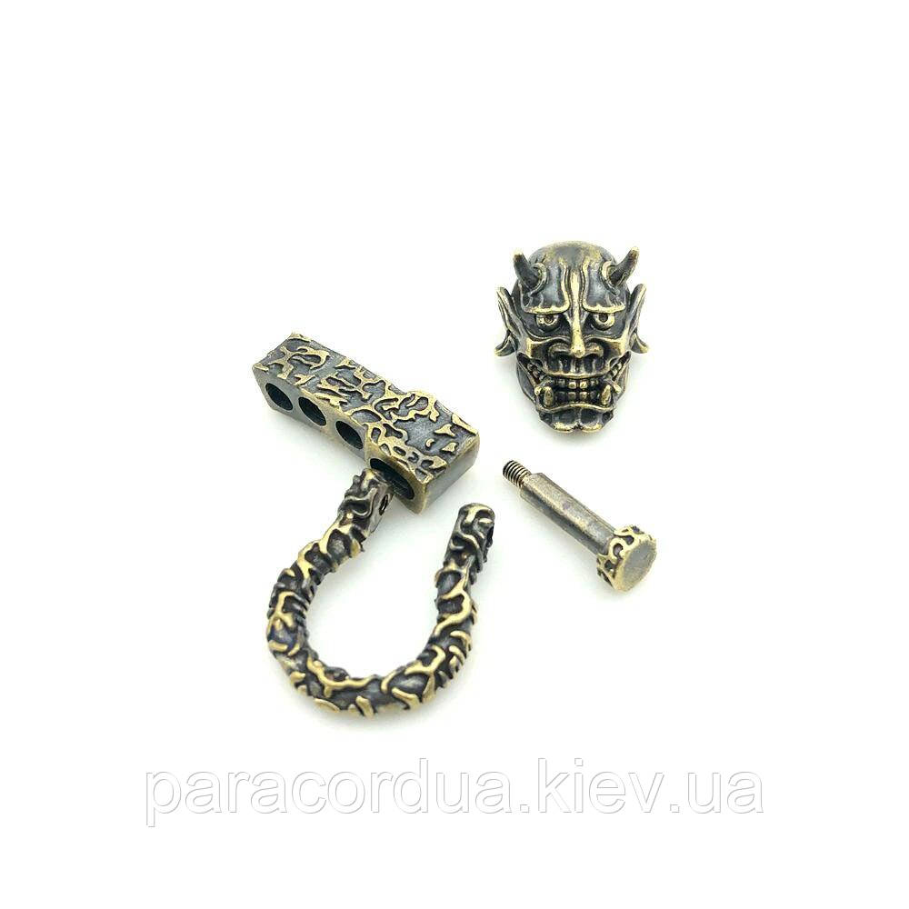 "Адський Череп Демона" — Застібка для паракордових браслетів (Demon Hell Skull), фото 1