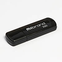 USB флеш накопитель Mibrand Grizzly 32GB Black USB 2.0 (MI2.0/GR32P3)