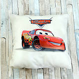 Подушка-нічник Тачки — світильник подушка із зображенням Маквін, іграшка Маквін Тачки, фото 7