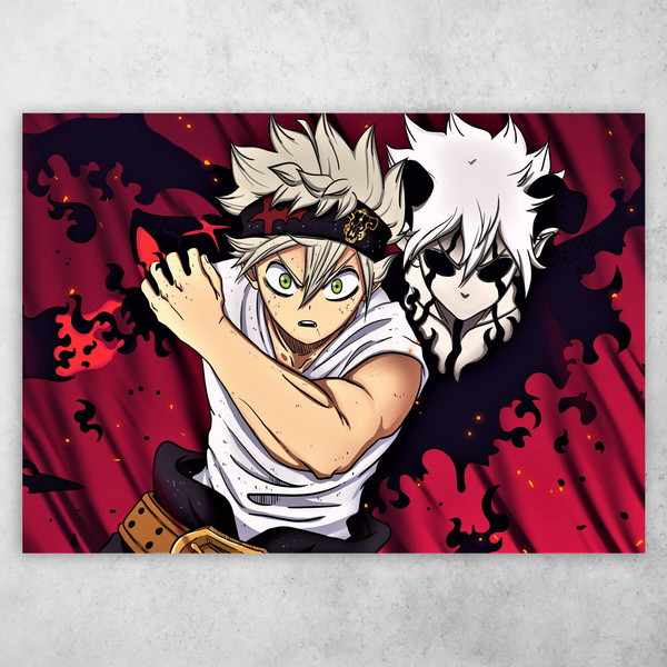 Аніме плакат постер "Чорна конюшина / Black Clover" №35, фото 1